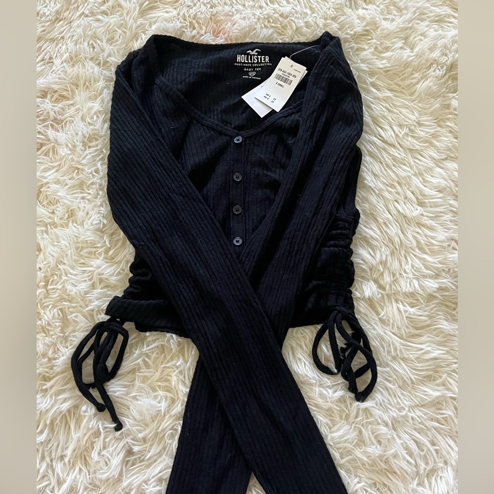 Hollister Long Sleeve Baby Tee